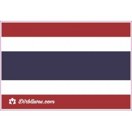 Nacionalinis vėliavos lipdukas - Tailandas